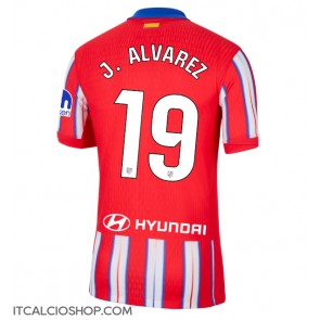 Atletico Madrid Julian Alvarez #19 Prima Maglia 2024-25 Manica Corta